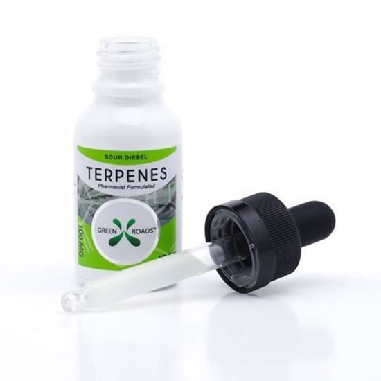 Picture of CBD Terpenes 100mg Tincture Sour Diesel