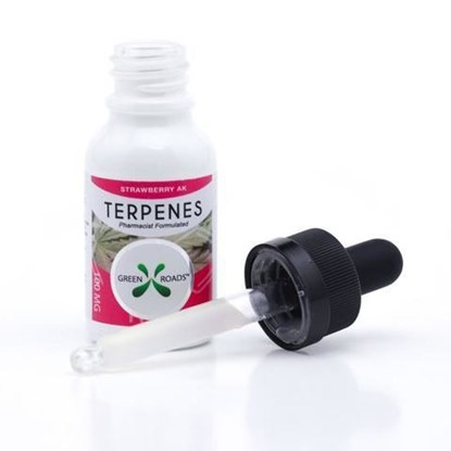 Picture of CBD Terpenes 100mg Tincture Strawberry AK