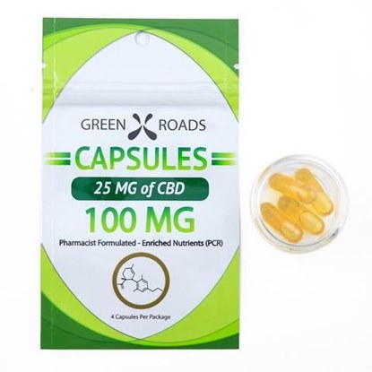 Picture of CBD Capsules 25mg Bag