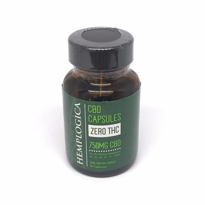 Picture of CBD Capsules 750mg Bottle